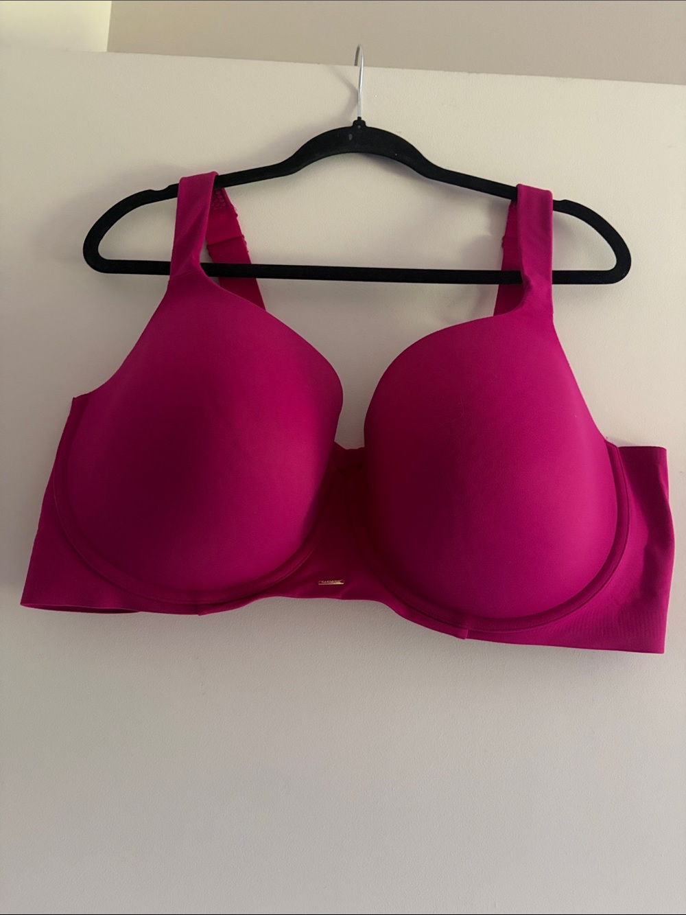 Cacique Smooth Molded Lightly Lined Balconette Bra in Fuchsia